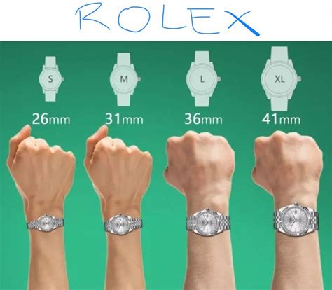 rolex date size|rolex day date chart.